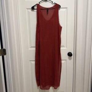Urban Outfitters Out From Under Life's A Beach Crochet Maxi Dress, Size Small